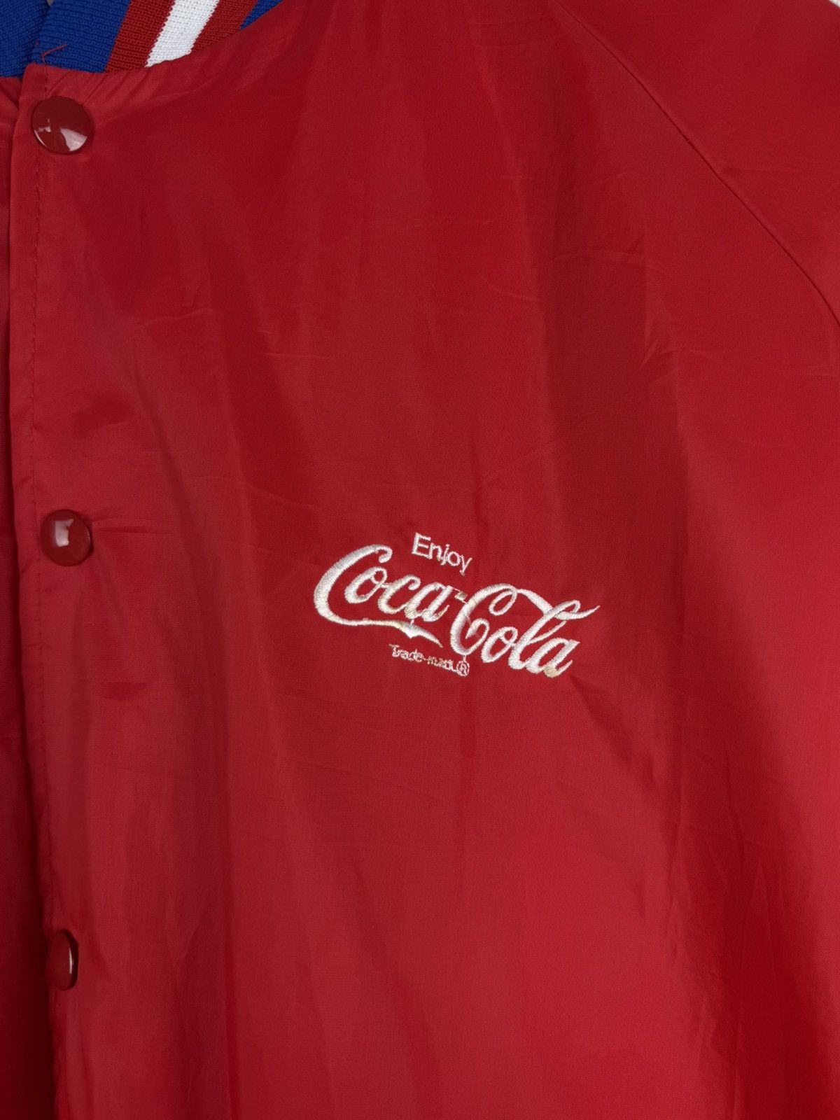 Coca Cola × Vintage DVB Enjoy Coca Cola Vintage Nylon Bomber Jacket Size XL USA Size US XL / EU 56 / 4 - 9 Thumbnail