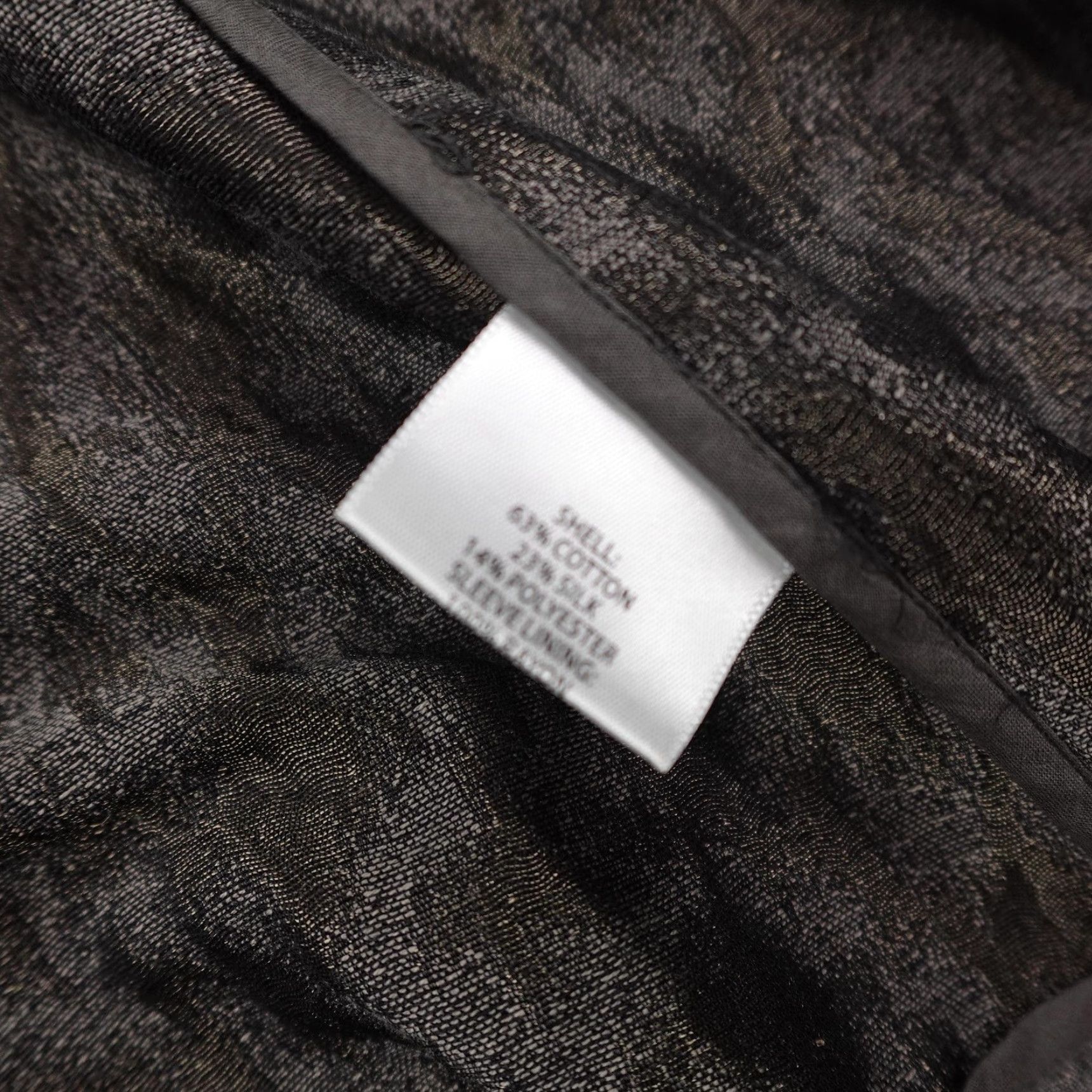 Eileen Fisher VINTAGE Eileen Fisher Jacket Womens One Size Gray Animal Print Open Front Long Coat Size L / US 10 / IT 46 - 4 Thumbnail