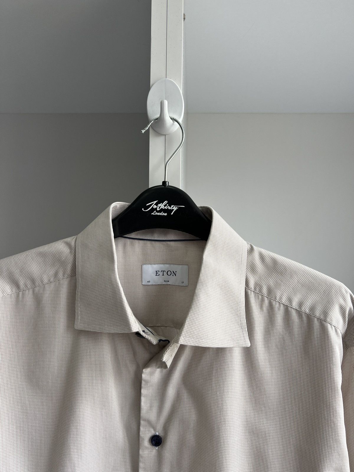 Eton × Vintage Vintage Eton Luxury Button up shirt Size US L / EU 52-54 / 3 - 6 Thumbnail