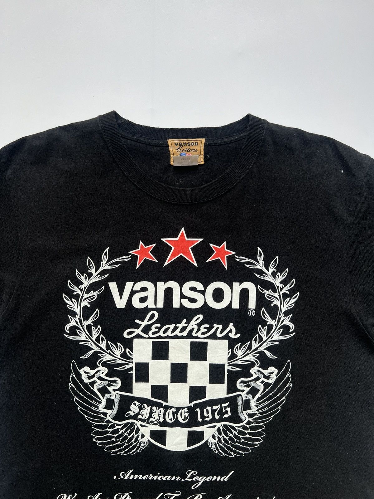 JACKROSE × Vanson Leathers × Vintage Vanson Leathers American Legend Tees Size US M / EU 48-50 / 2 - 2 Thumbnail