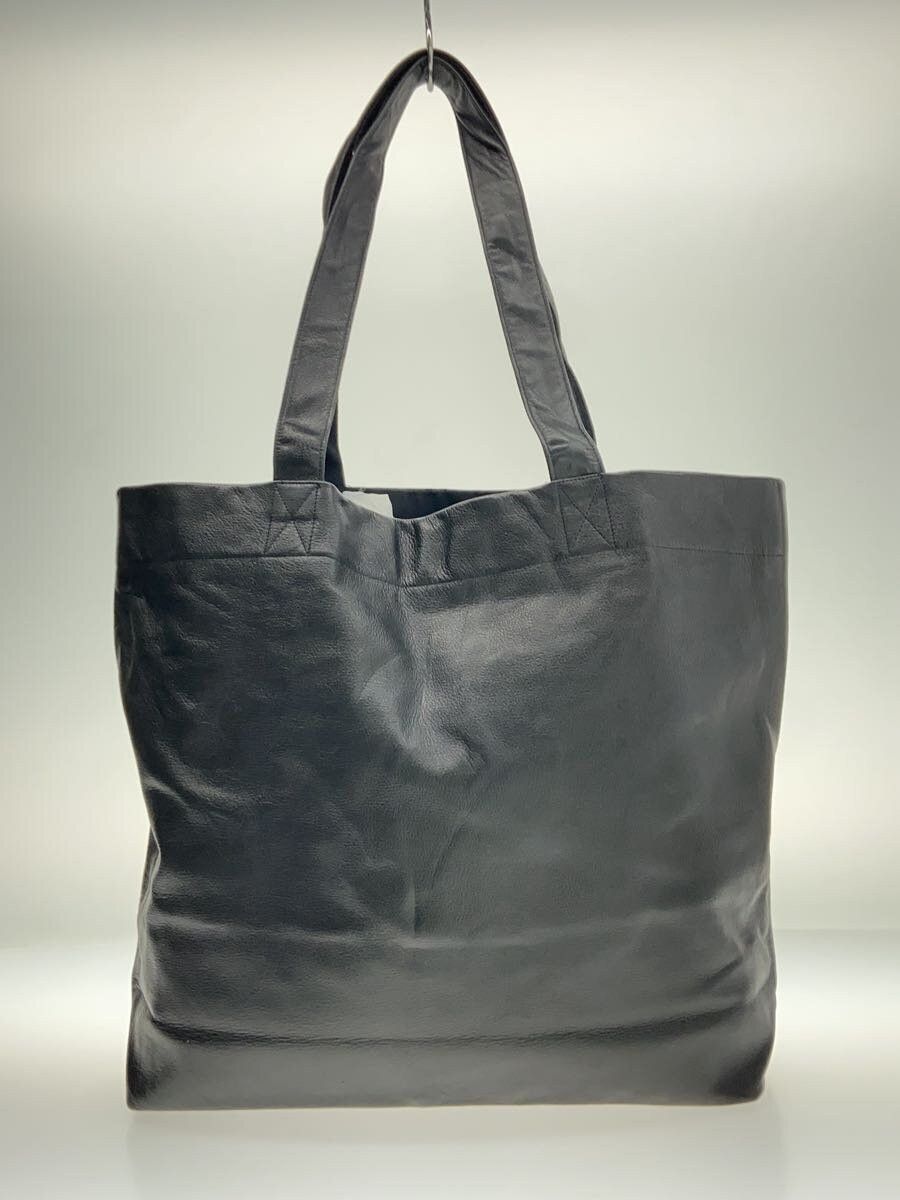 Yohji Yamamoto Logo Cowhide Leather Tote Bag Size ONE SIZE - 3 Thumbnail
