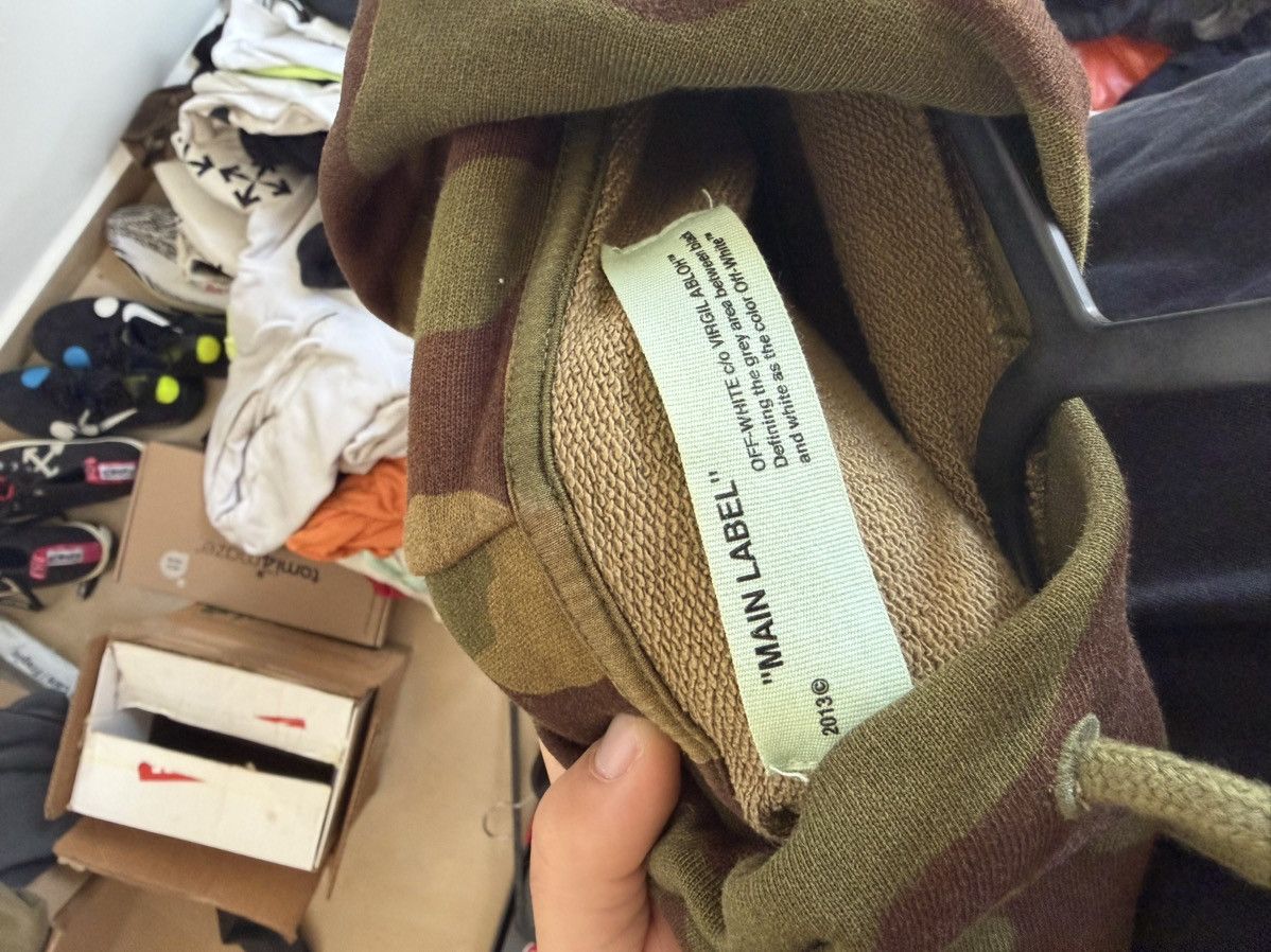 Off-White Off White Camouflage Hoodie Size US XL / EU 56 / 4 - 5 Thumbnail