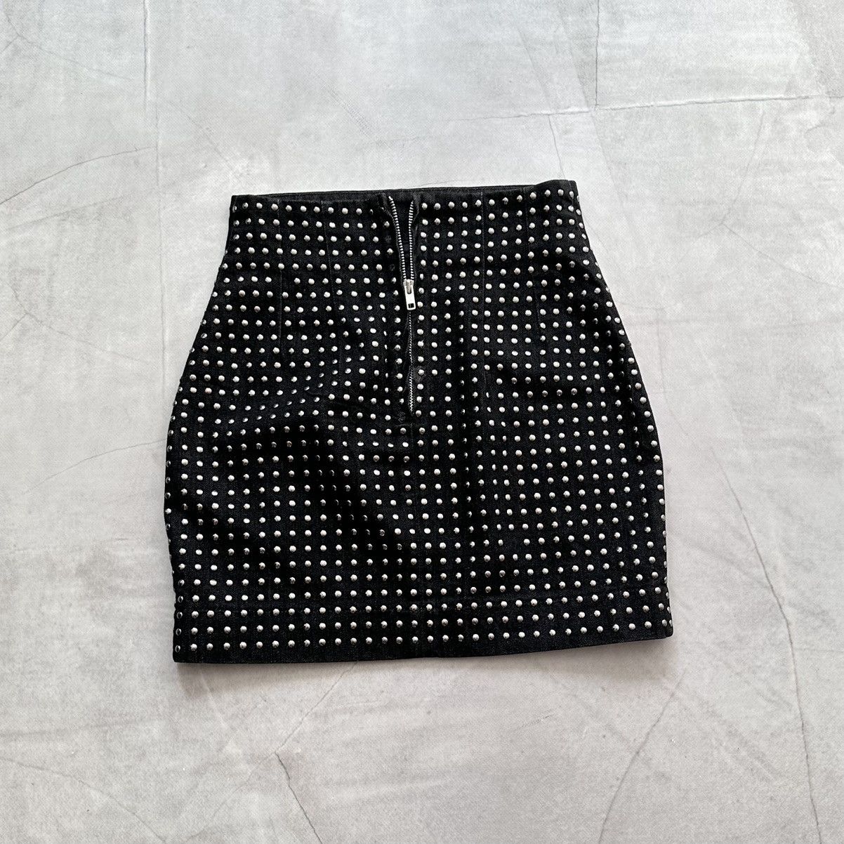 Acne Studios Studded Acne Studios Vintage Mad Punk Gothic Skirt Size 26" / US 2 / IT 38 - 1 Thumbnail