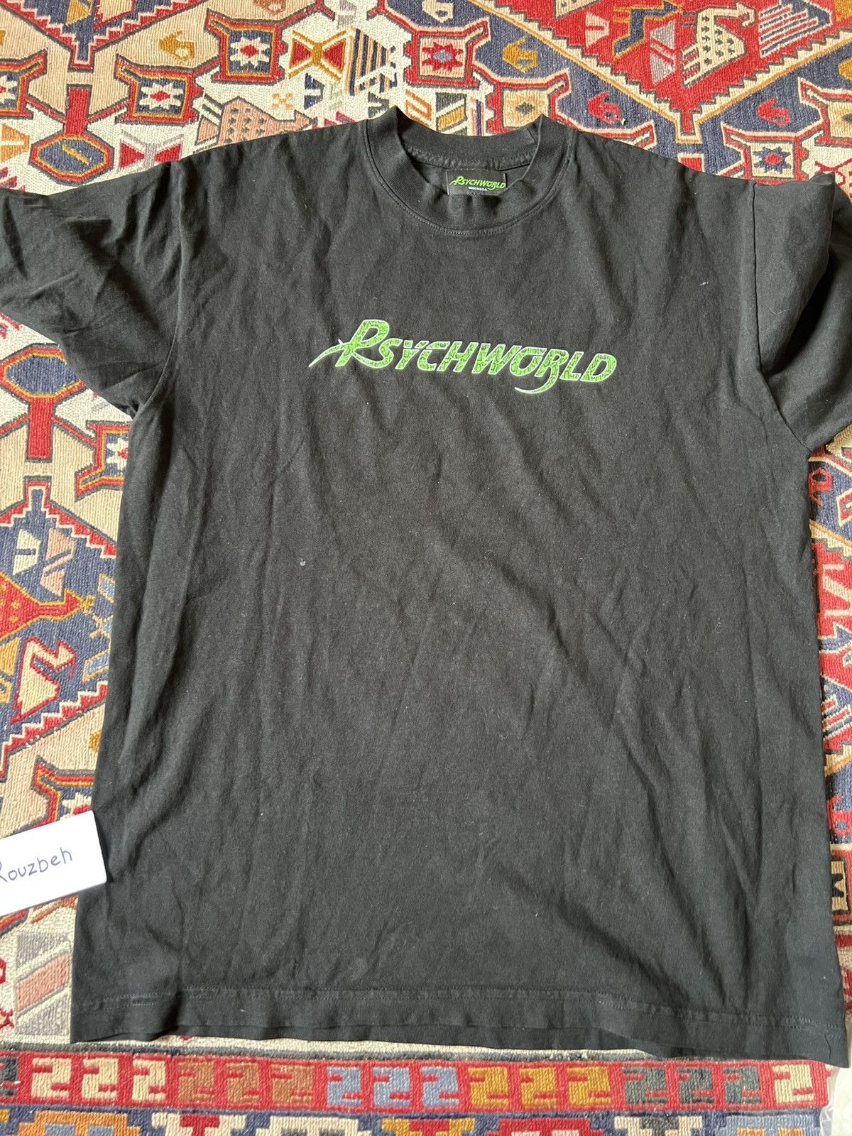 Psychworld Psychworld Green Snakeskin Logo T-Shirt Size US M / EU 48-50 / 2 - 1 Thumbnail