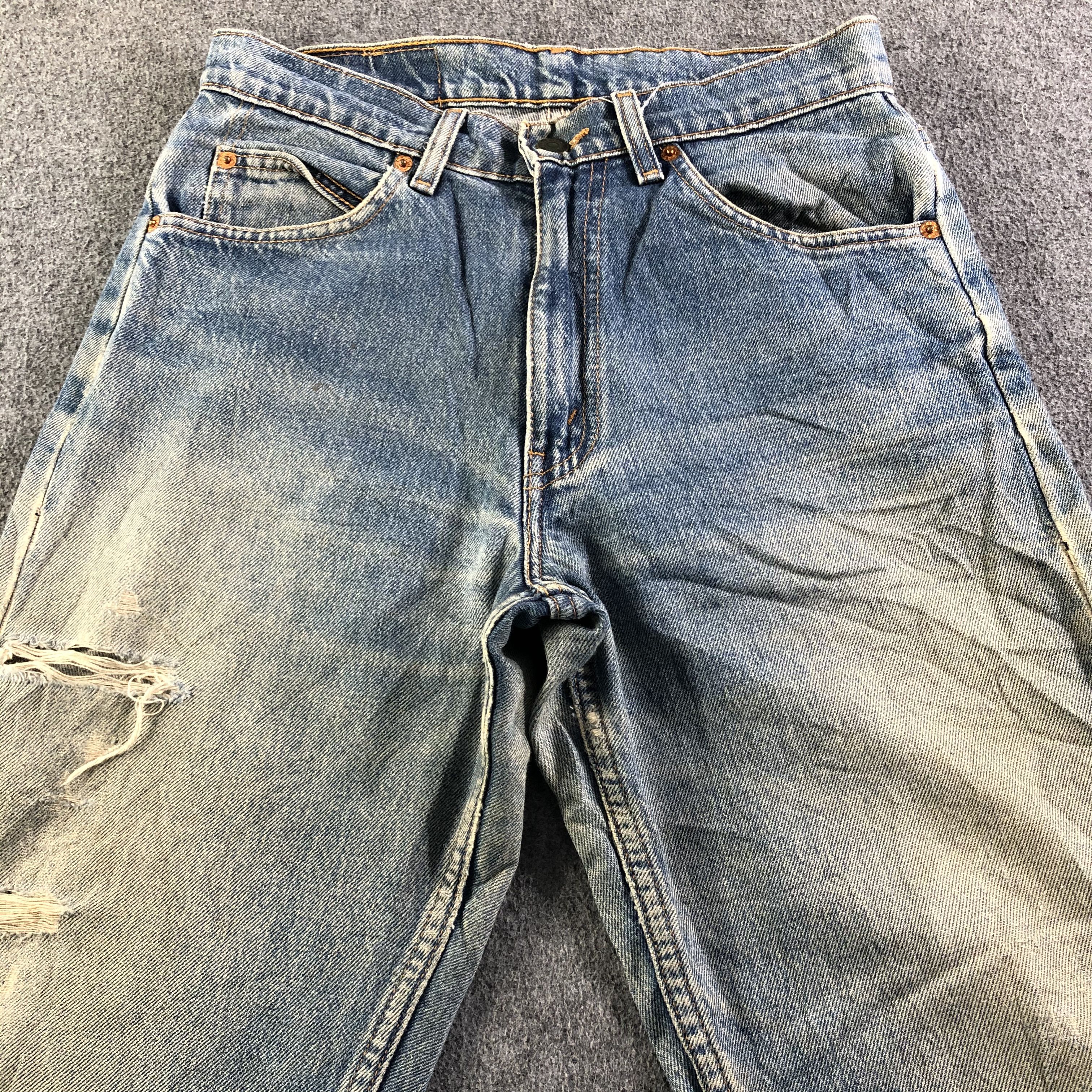 Levi's Vintage Blue Wash Levis 612 Jeans-J3771 Size US 28 / EU 44 - 3 Thumbnail
