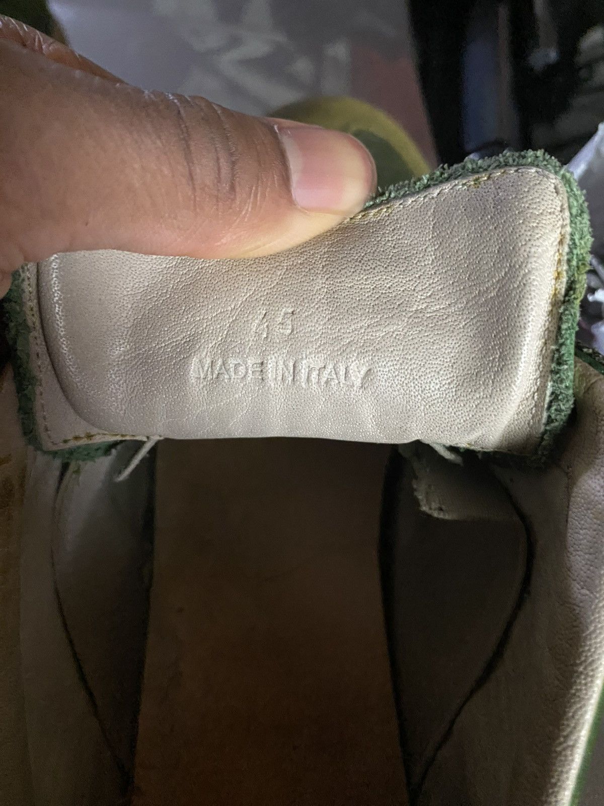 Maison Margiela Maison Margiela ‘GATS’ Green Colorway Size US 12 / EU 45 - 2 Thumbnail
