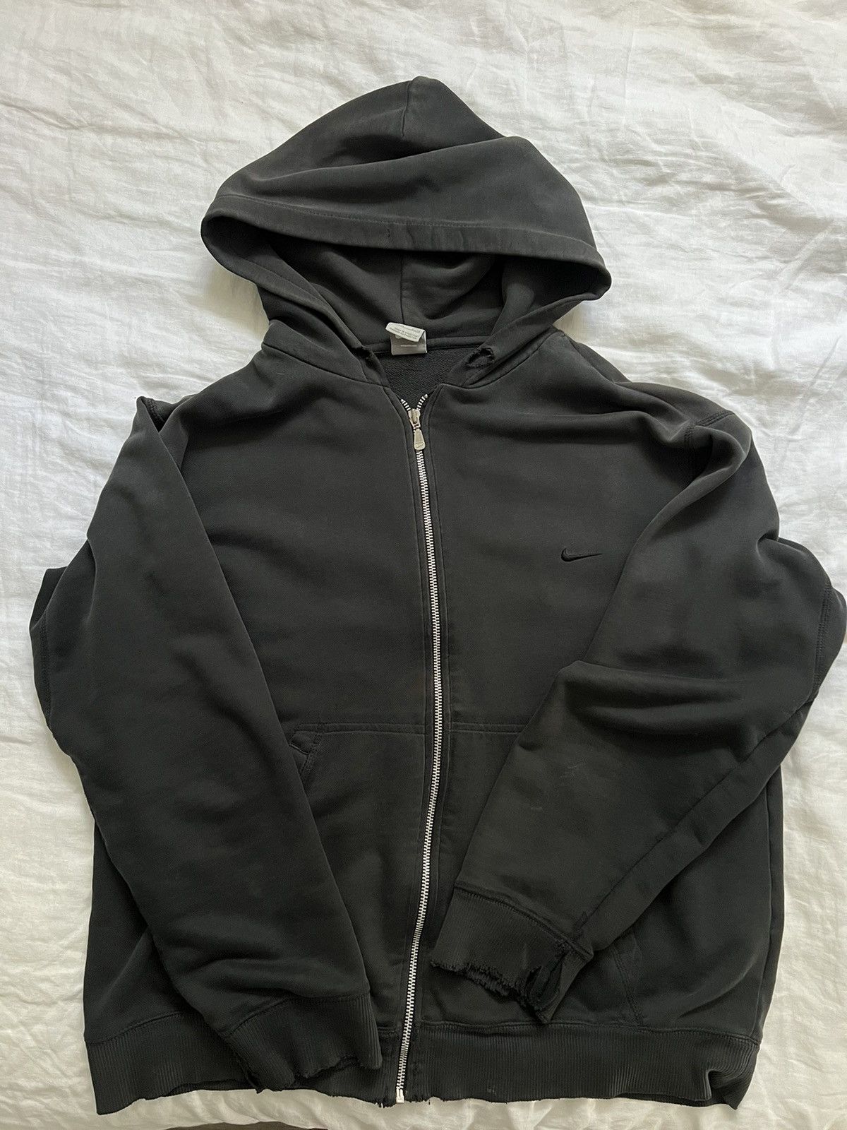 Nike Black 2000 Nike Zip Up Size US XL / EU 56 / 4 - 1 Thumbnail