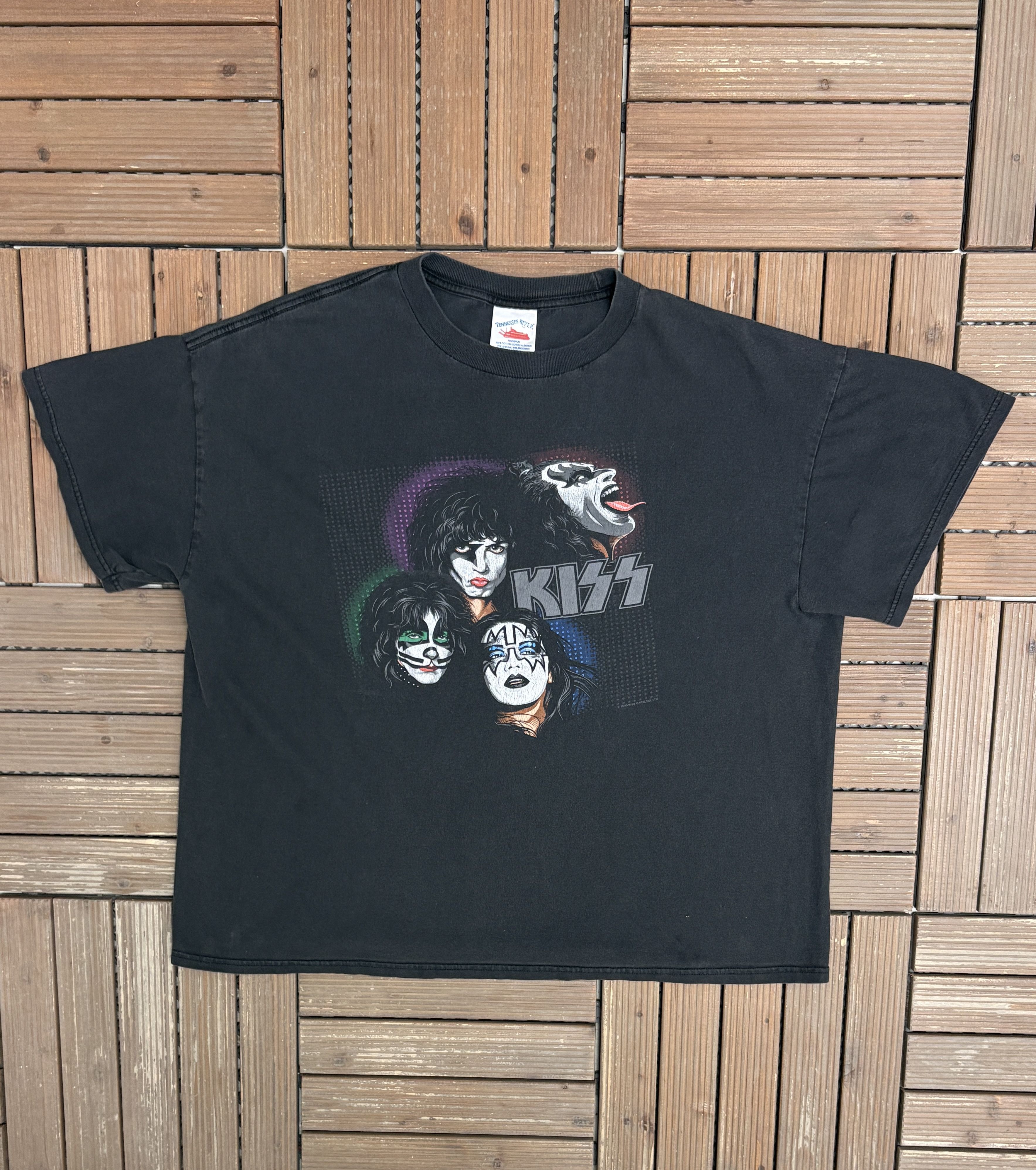 Vintage Kiss Band Vintage Y2K Black T-Shirt Tee Size US XL / EU 56 / 4 - 1 Thumbnail