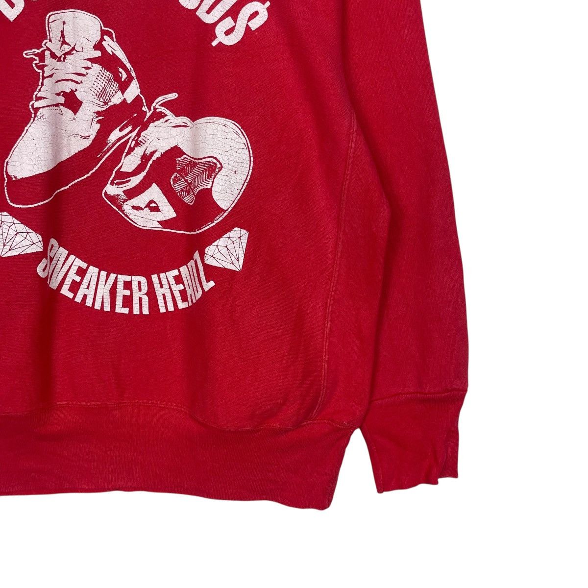 Vintage Vintage 90s Doggy Hoods Sneaker Headz Sweatshirt Size US M / EU 48-50 / 2 - 4 Thumbnail