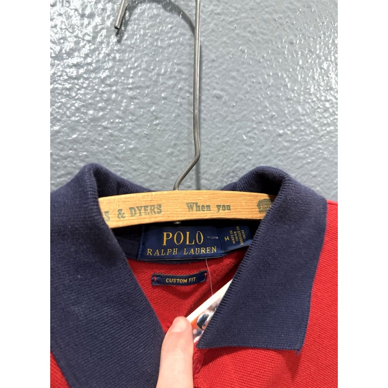 Ralph Lauren Polo Ralph Lauren Red Cotton Polo Shirt Medium Big Pony Espana Mens Size US M / EU 48-50 / 2 - 2 Thumbnail