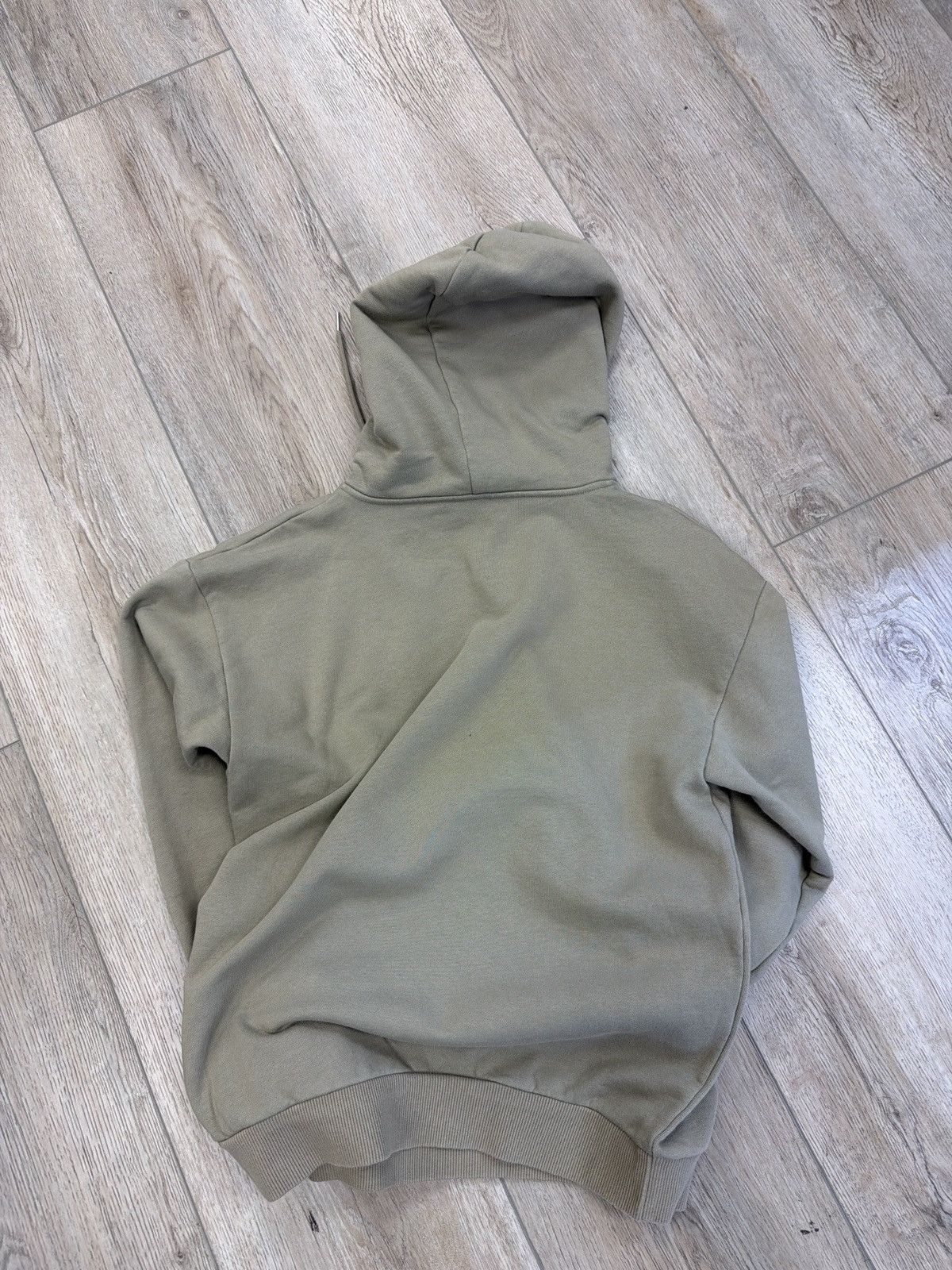 Celine Celine logo hooded sweatshirt olive Size US S / EU 44-46 / 1 - 2 Thumbnail