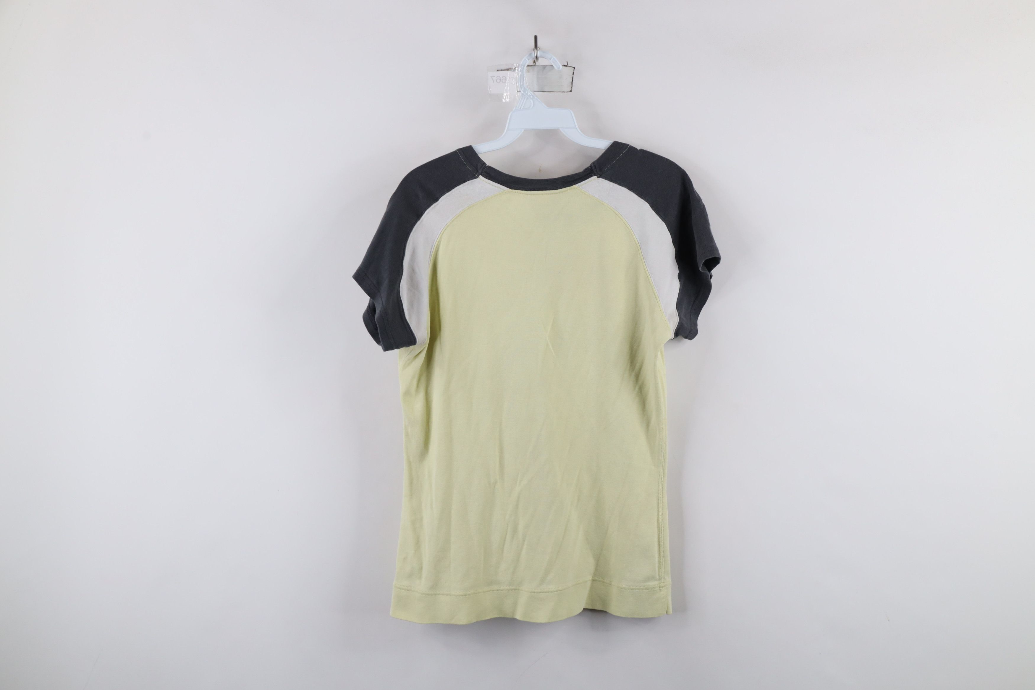 Nike × Vintage Vintage Y2K Nike Travis Scott Big Swoosh Ribbed T-Shirt Size L / US 10 / IT 46 - 12 Thumbnail