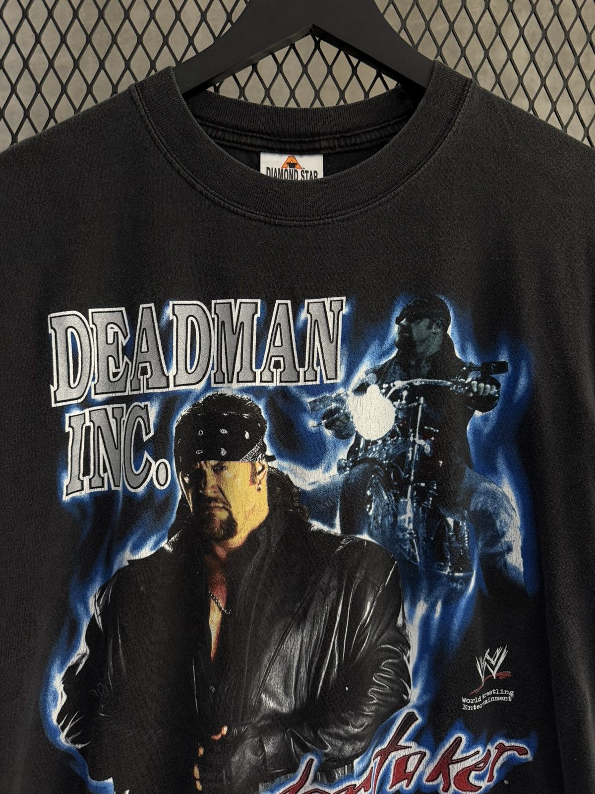 WWE 2002 Undertaker WWF Deadman Tee Size US M / EU 48-50 / 2 - 2 Thumbnail