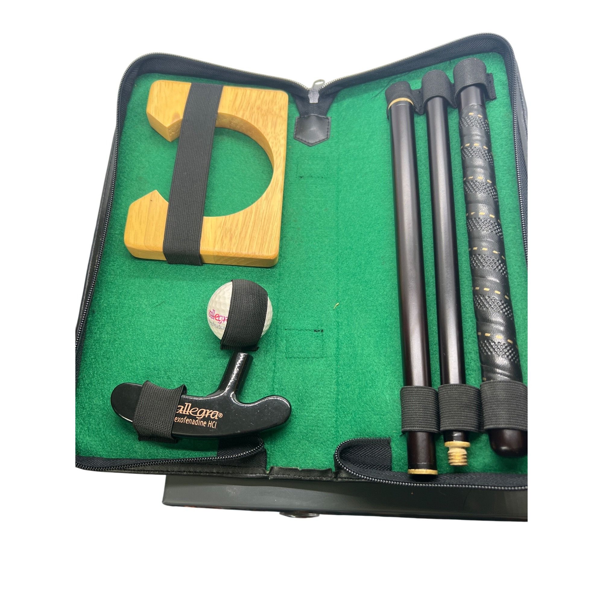 Other Allegra Portable Mini Golf Putting Set With Case Travel Full Size ONE SIZE - 3 Thumbnail