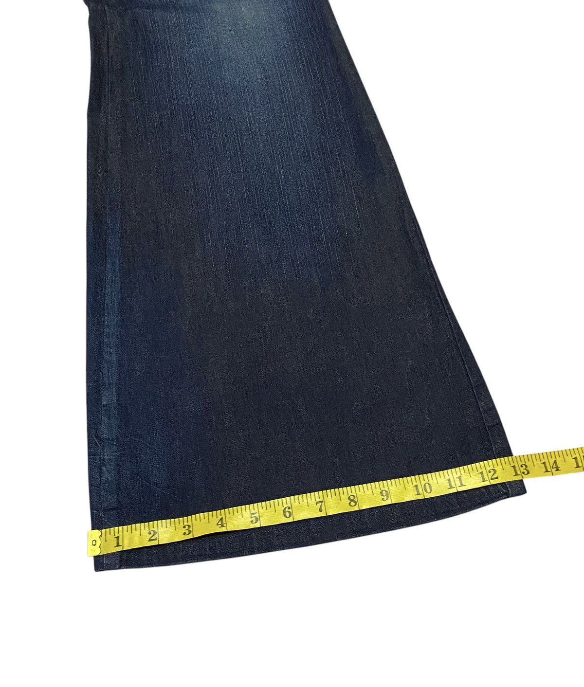Marithe + Francois Girbaud 💃 Francois Girbaud Flare Wide Leg Palazzo Denim Jeans Size 29" - 22 Thumbnail