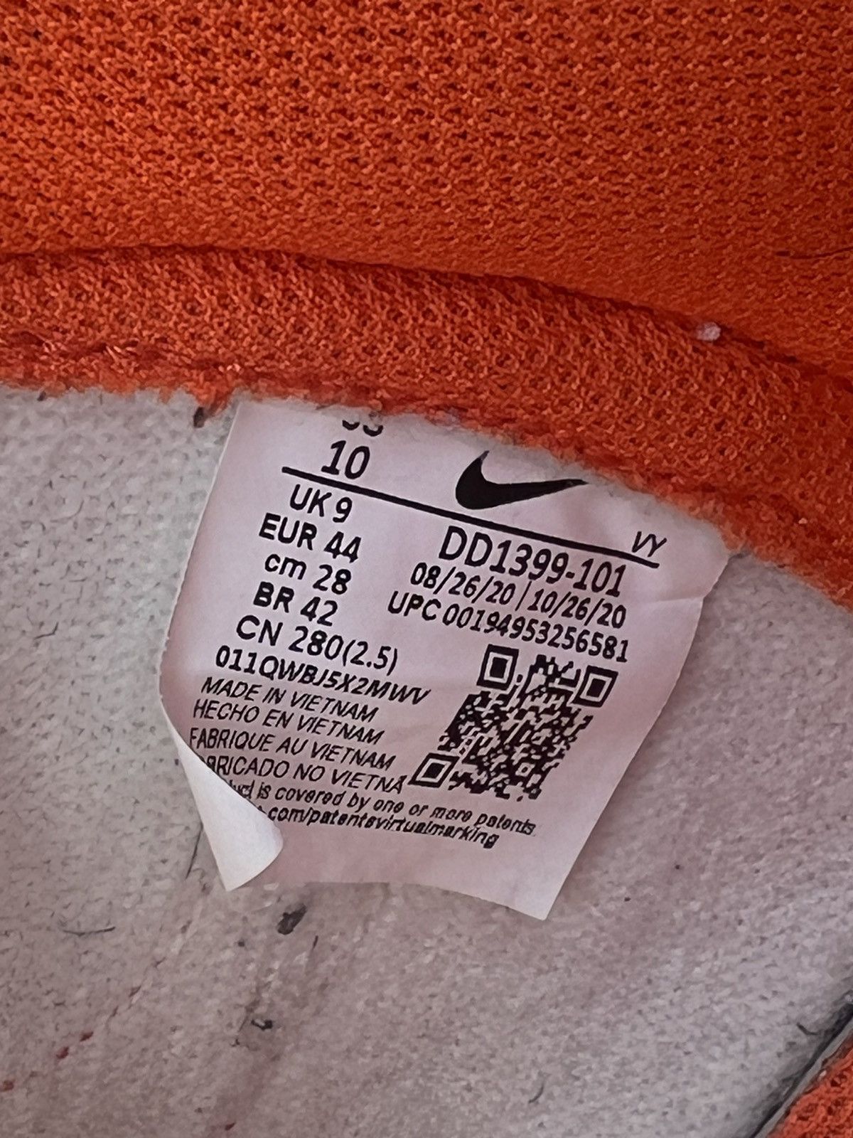 Nike Nike Dunk High Syracuse Size US 10 / EU 43 - 6 Thumbnail
