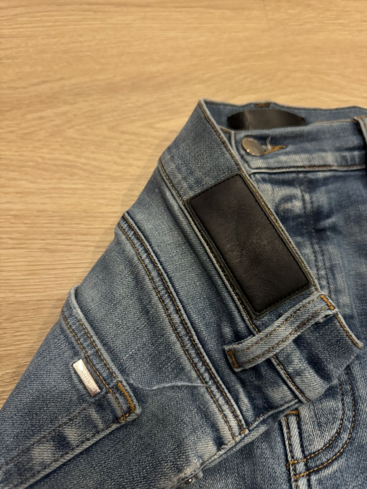 Amiri Amiri Mx1 Black Patch Size US 36 / EU 52 - 3 Thumbnail