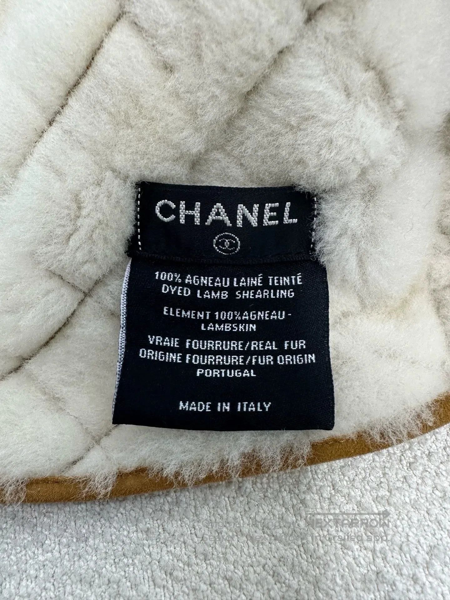 Chanel Chanel Brown Suede Mao Cap. Size ONE SIZE - 5 Thumbnail