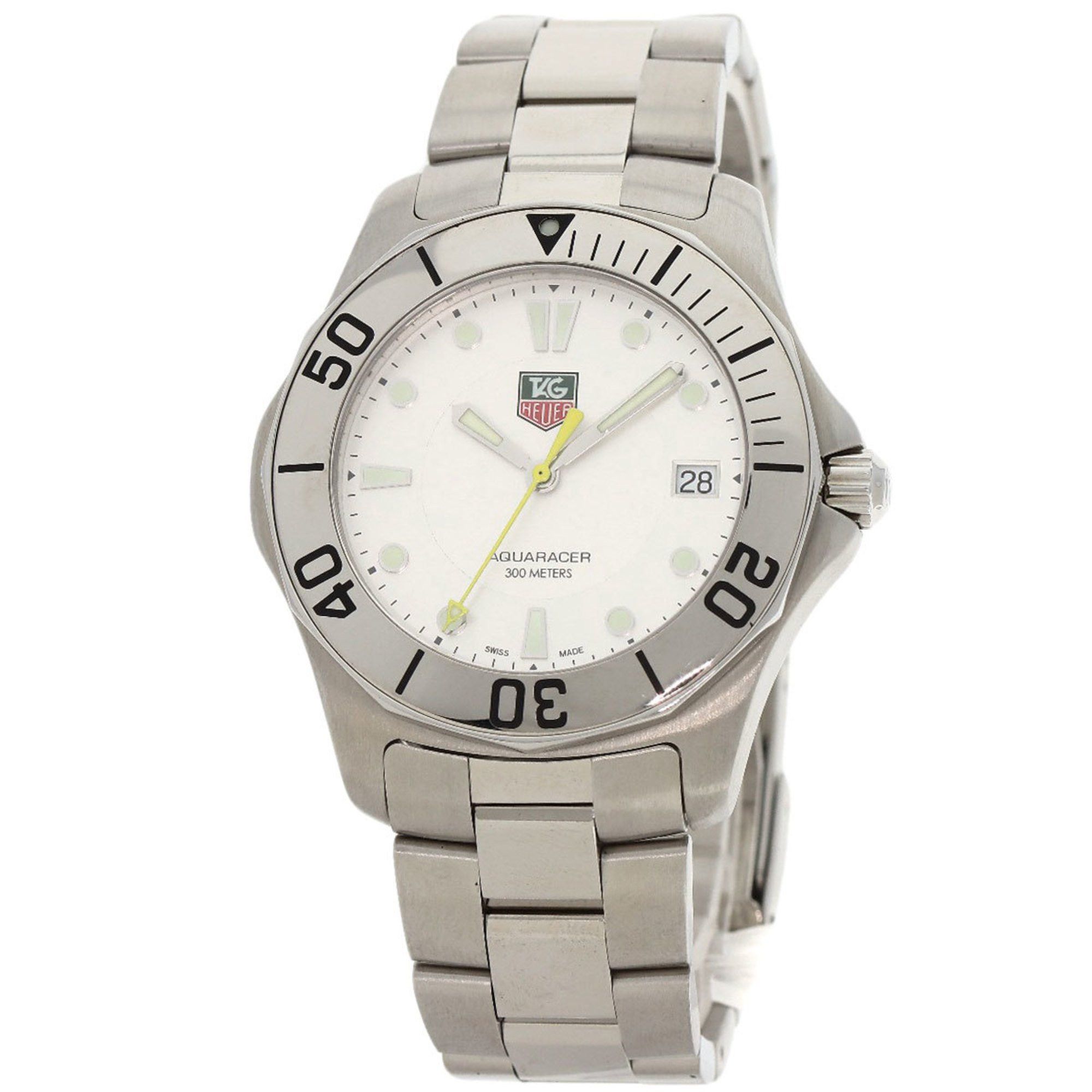 Tag Heuer TAG Heuer WBA1111.BA0801 Aquaracer Watch Stainless Steel SS Men's HEUER Size ONE SIZE - 1 Thumbnail