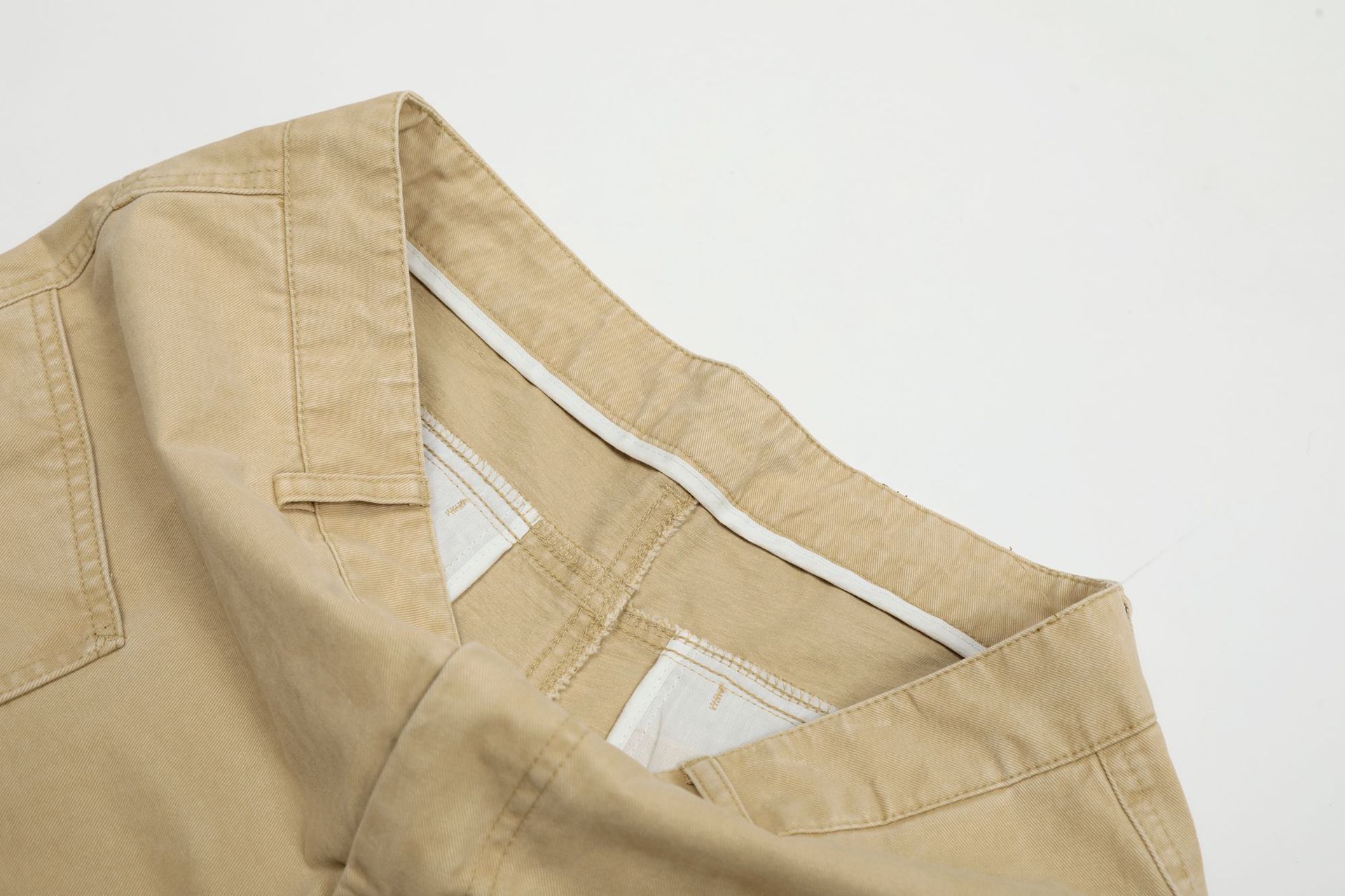 Japanese Brand × Jean American washed loose straight retro cargo scimitar trousers Size US 32 / EU 48 - 3 Thumbnail