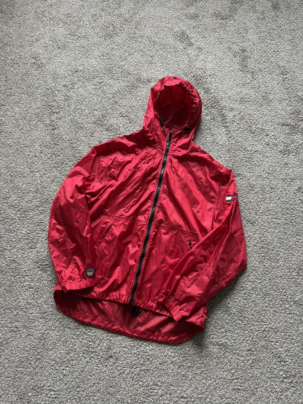 Tommy Hilfiger Vintage Tommy Hilfiger Red Windbreaker Jacket Size M Size US M / EU 48-50 / 2 - 1 Thumbnail