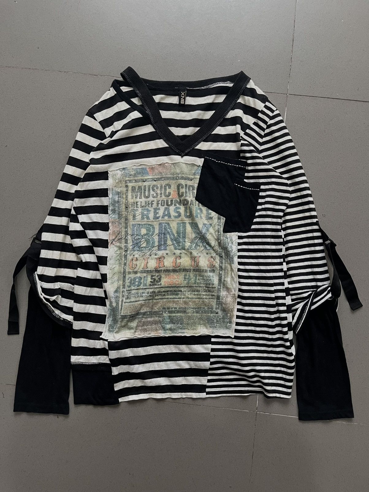 If Six Was Nine Japanese~BNX Patchwork Seditionaries Punk Style Long Sleeve Size US M / EU 48-50 / 2 - 1 Thumbnail