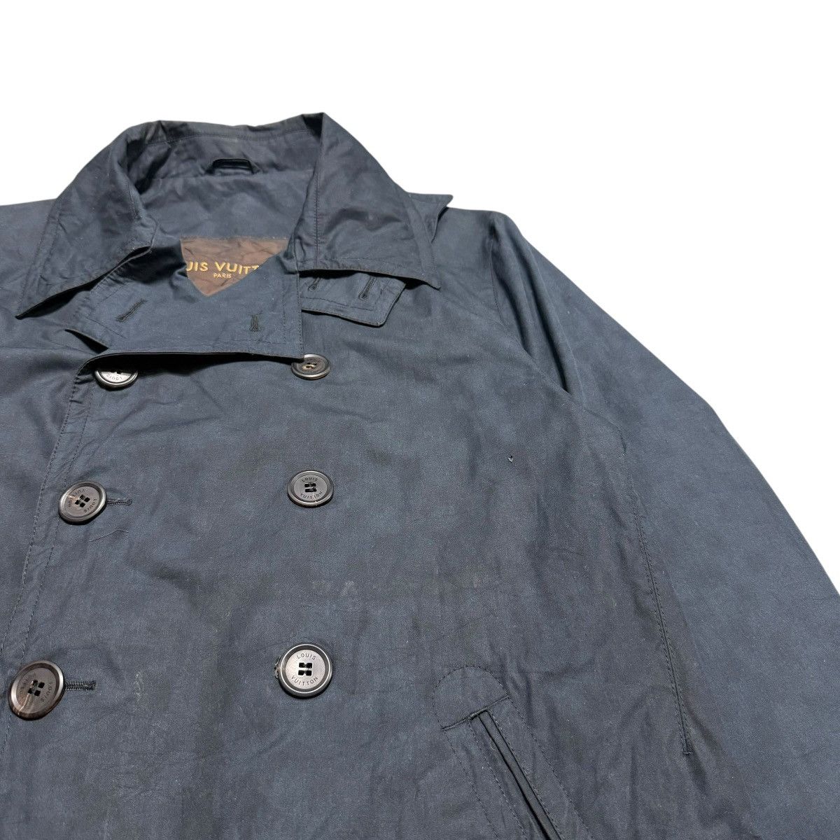 Louis Vuitton Louis Vuitton Monogram Double Breasted Wax Coat Size US M / EU 48-50 / 2 - 7 Thumbnail