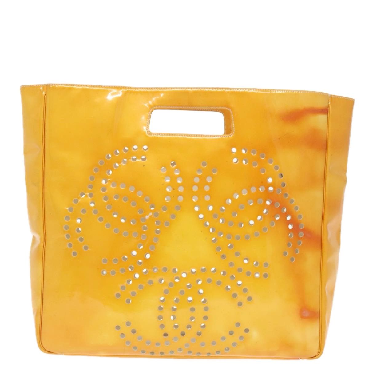 Chanel Yellow Patent Leather Handbag (Pre-Owned) Size ONE SIZE - 1 Thumbnail