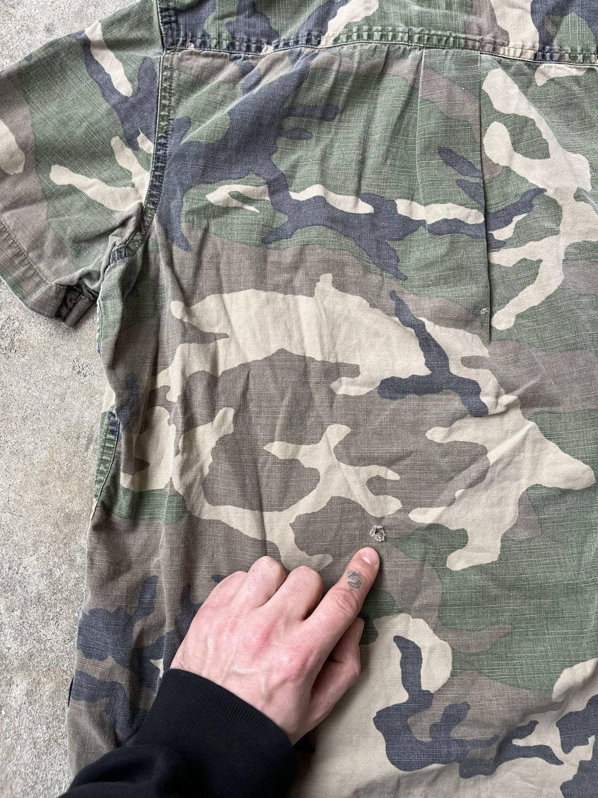 The North Face Vintage The North Face Camouflage Button Up Size US M / EU 48-50 / 2 - 7 Thumbnail