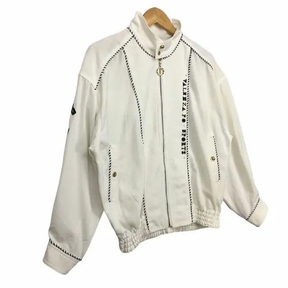 Other VALENZA PO SPORTS Paris Zip Up Sweater Spell Out Streetwear Size M / US 6-8 / IT 42-44 - 3 Thumbnail