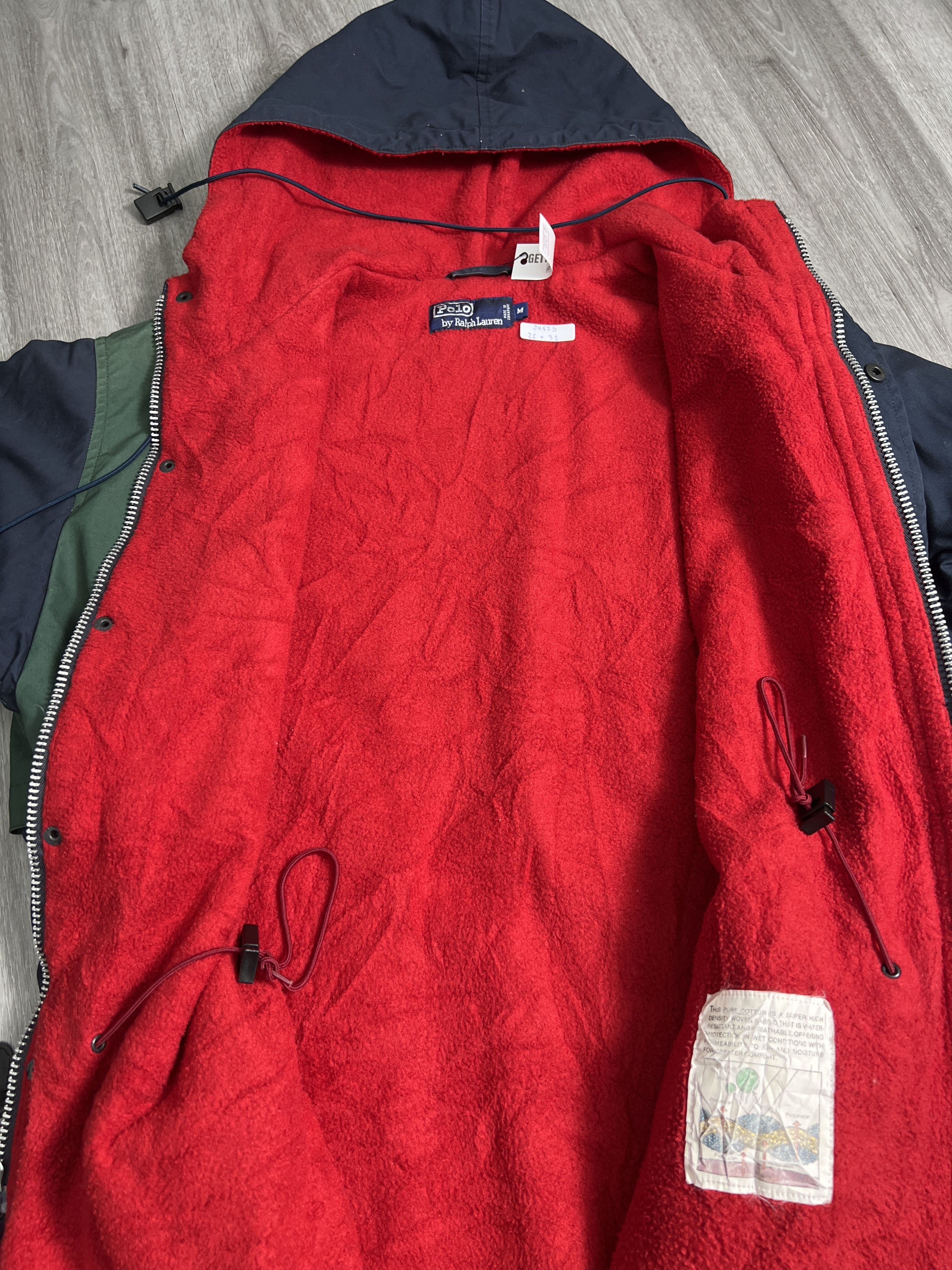Polo Ralph Lauren × Vintage Vintage Polo Ralph Lauren Hi Tech Lined Wool Parka (M) JK625 Size US M / EU 48-50 / 2 - 9 Thumbnail
