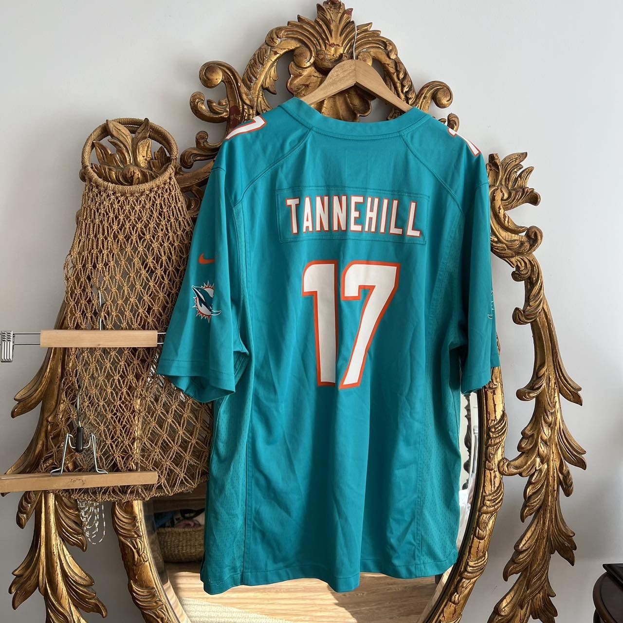 NFL × Nike Nike Miami Dolphins NFL Ryan Tannehill #17 Jersey Size US XXL / EU 58 / 5 - 2 Thumbnail