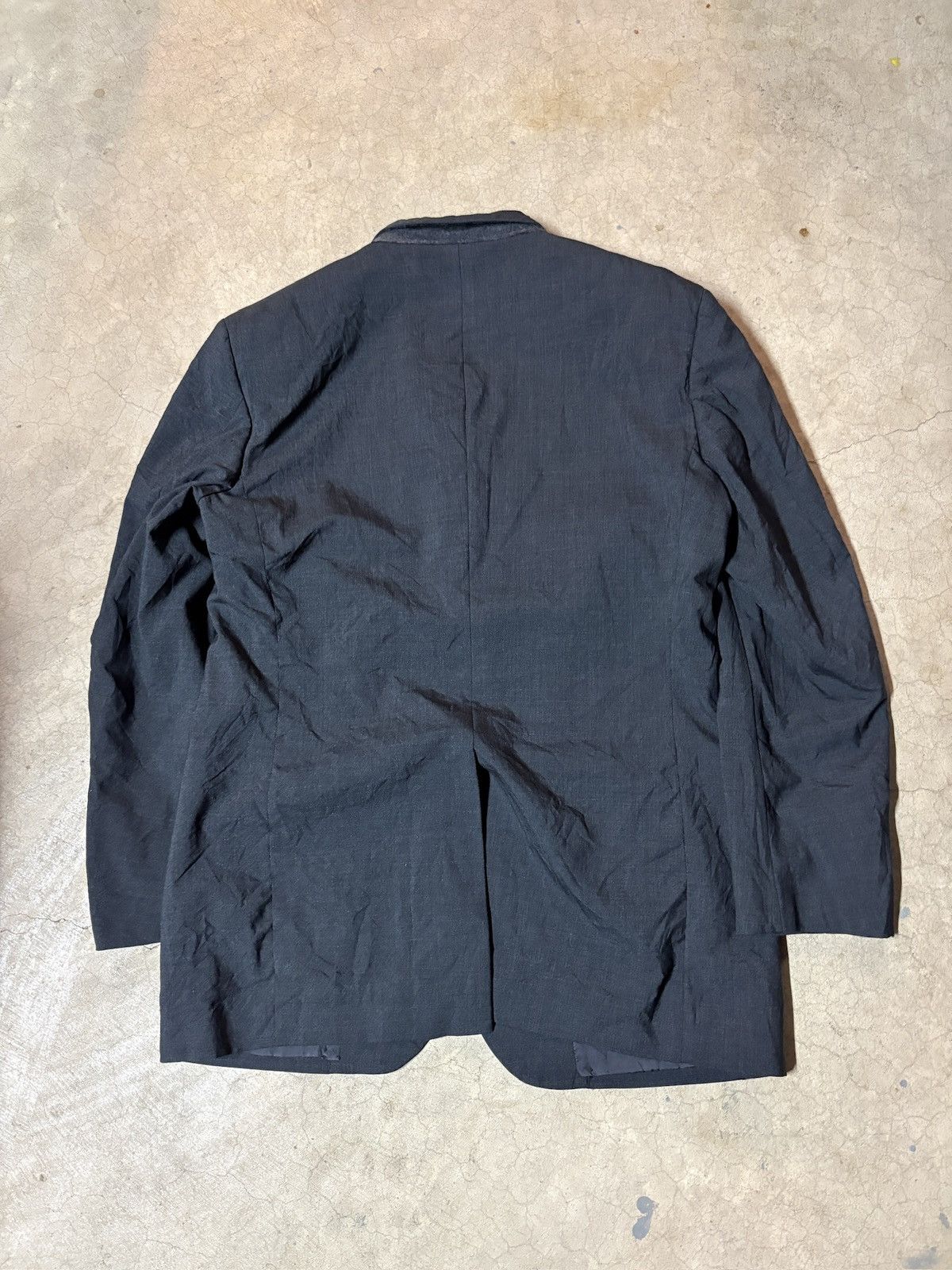 Brooks Brothers VTG Brooks Brothers Blazer Jacket Made in USA 100% Wool Gray Size 38R - 5 Thumbnail