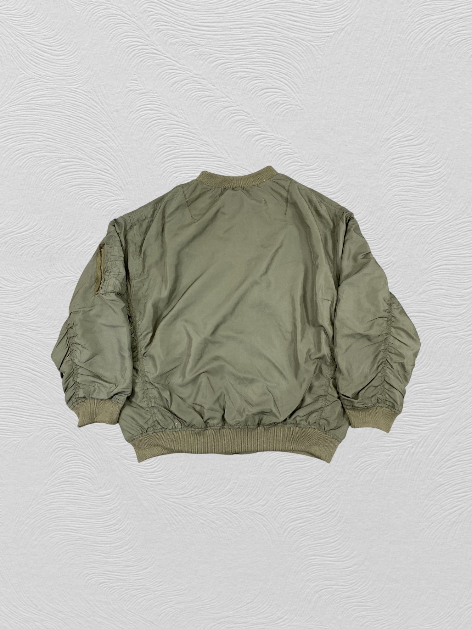 Japanese Brand Vintage C.O.L.Z.A Army Green Bomber Jacket- J436 Size US L / EU 52-54 / 3 - 2 Thumbnail