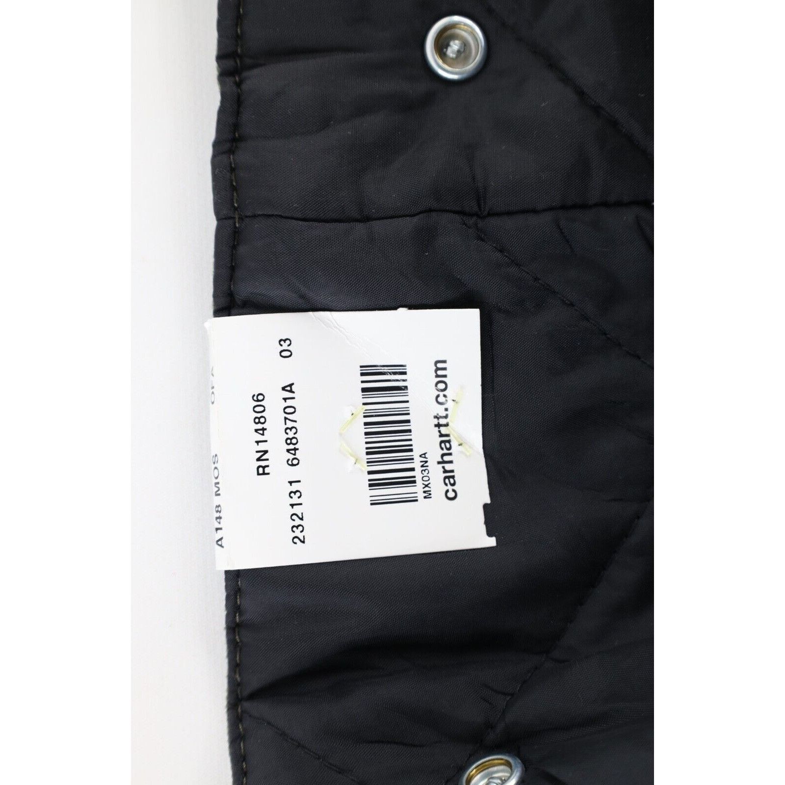 Carhartt New Carhartt Spell Out Quilted Replacement Jacket Hood Size ONE SIZE - 8 Thumbnail
