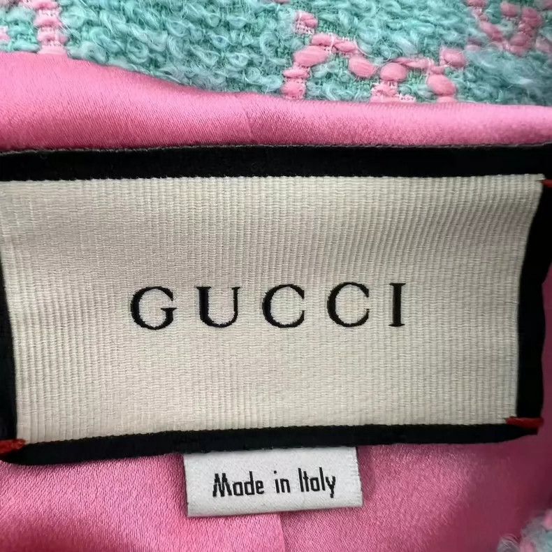Gucci Gucci Round-neck long-sleeved coarse pattern Logo printed Size XS / US 0-2 / IT 36-38 - 4 Thumbnail