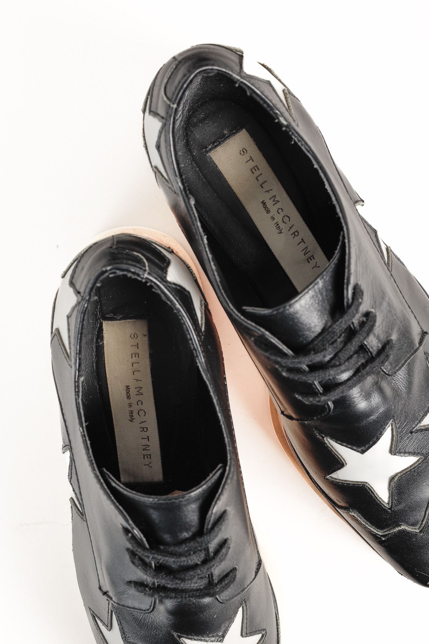 Stella McCartney Stella McCartney Star Vegan Elyse Platform Derby Shoes Size US 5 / IT 35 - 10 Thumbnail