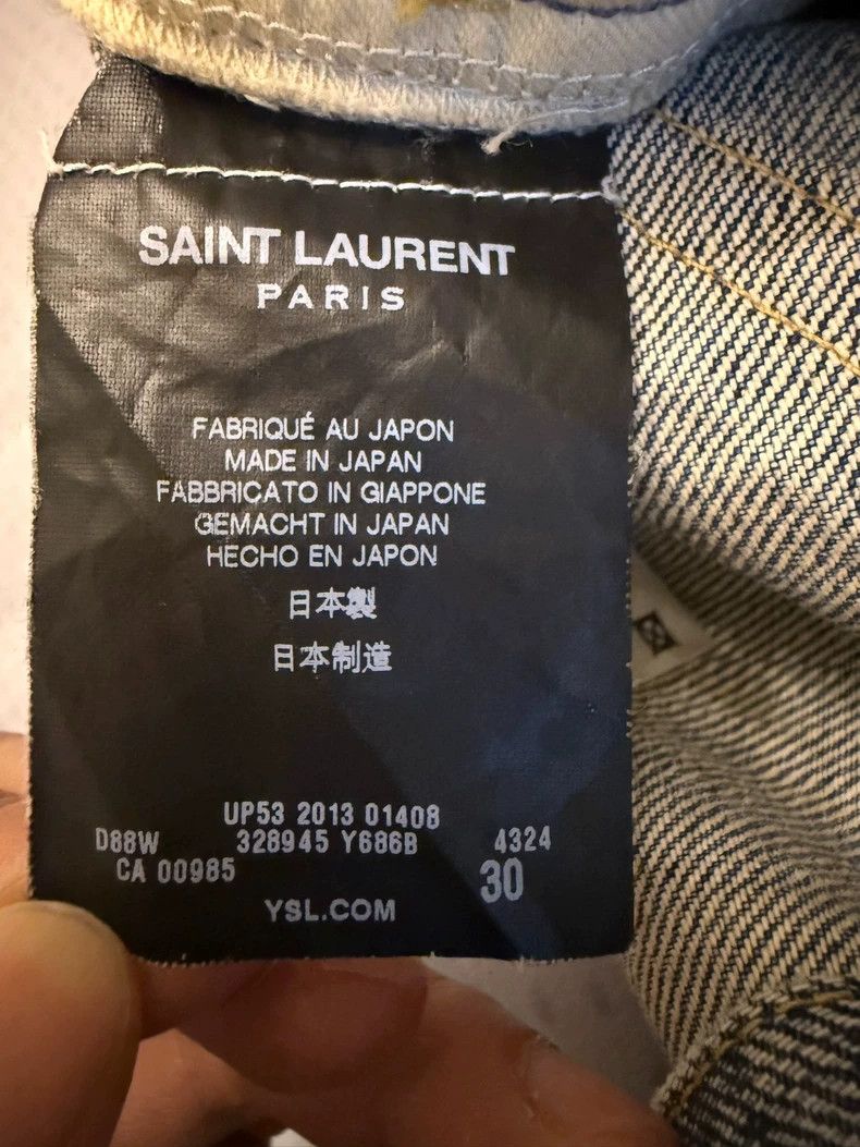 Saint Laurent Paris Saint Laurent The first year of the Great Destruction Jeans Size US 30 / EU 46 - 8 Thumbnail