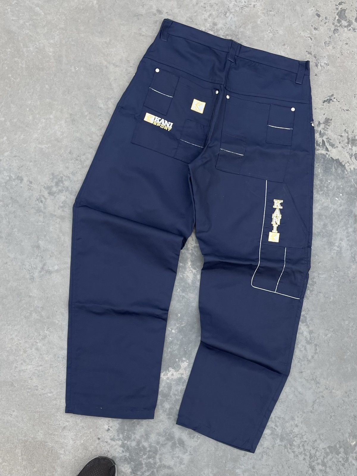 Karl Kani VINTAGE KARL KANI Y2K CARPENTER HIP HOP RAP OG PANTS BAGGY Size US 36 / EU 52 - 3 Thumbnail