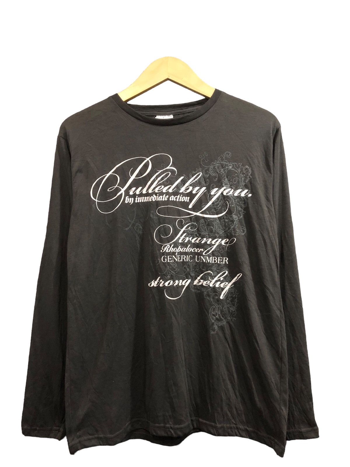 Japanese Poem LongSleeve Rock Punk Style