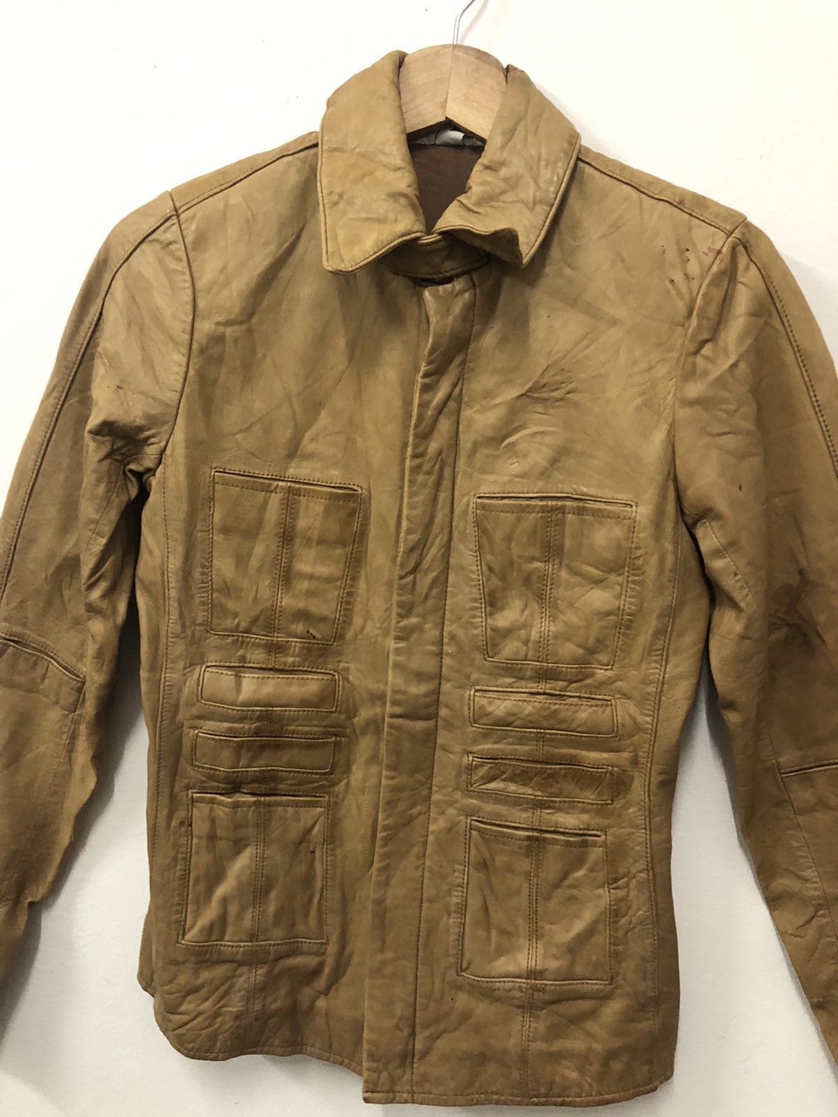 Jean Paul Gaultier JEAN PAUL GAULTIER x TARGET LAMB LEATHER JACKET Size XS / US 0-2 / IT 36-38 - 2 Thumbnail