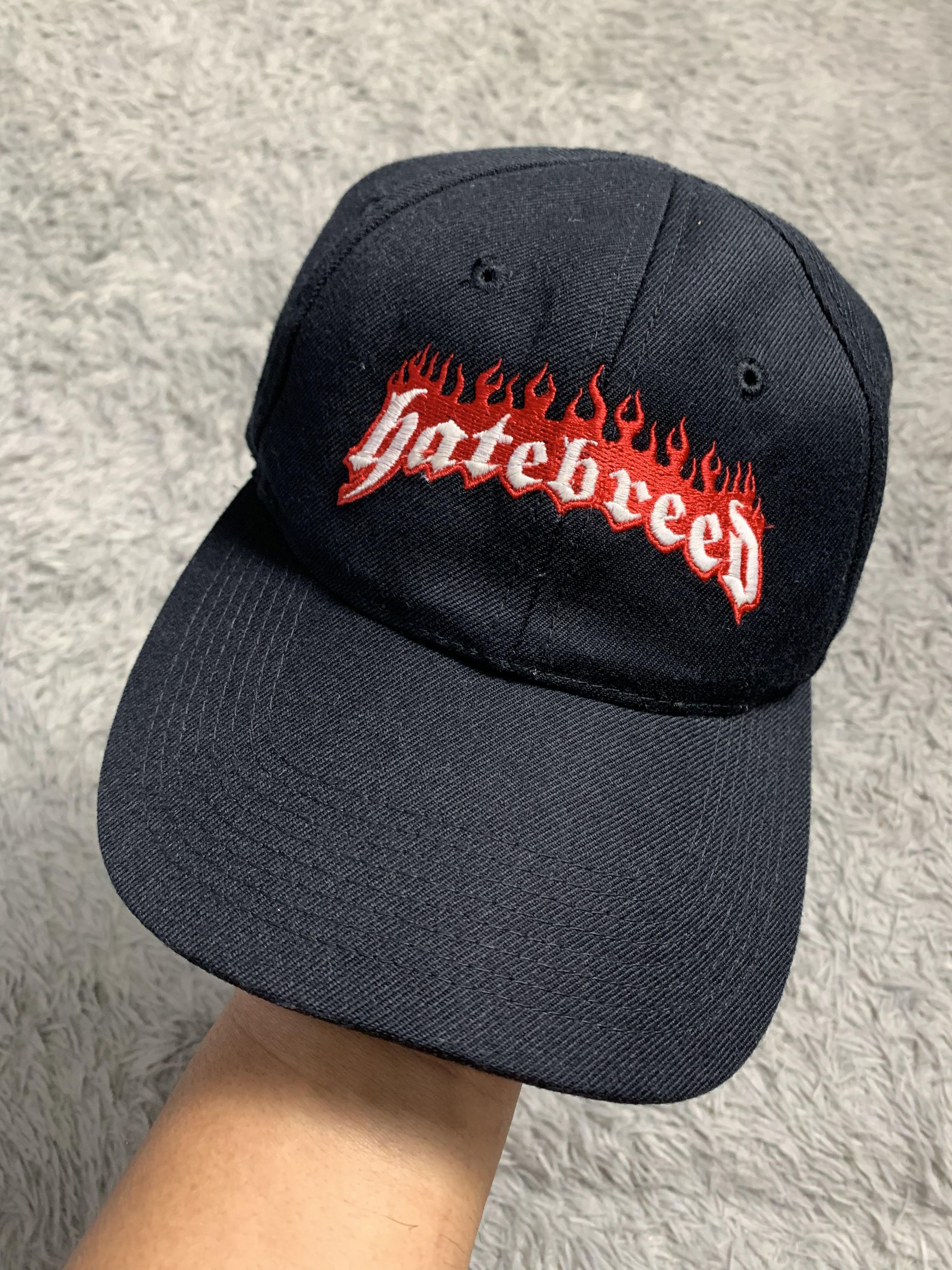 Band Tees Vintage Rare Hatebreed Hardcore Felcro Snapback Size ONE SIZE - 1 Thumbnail