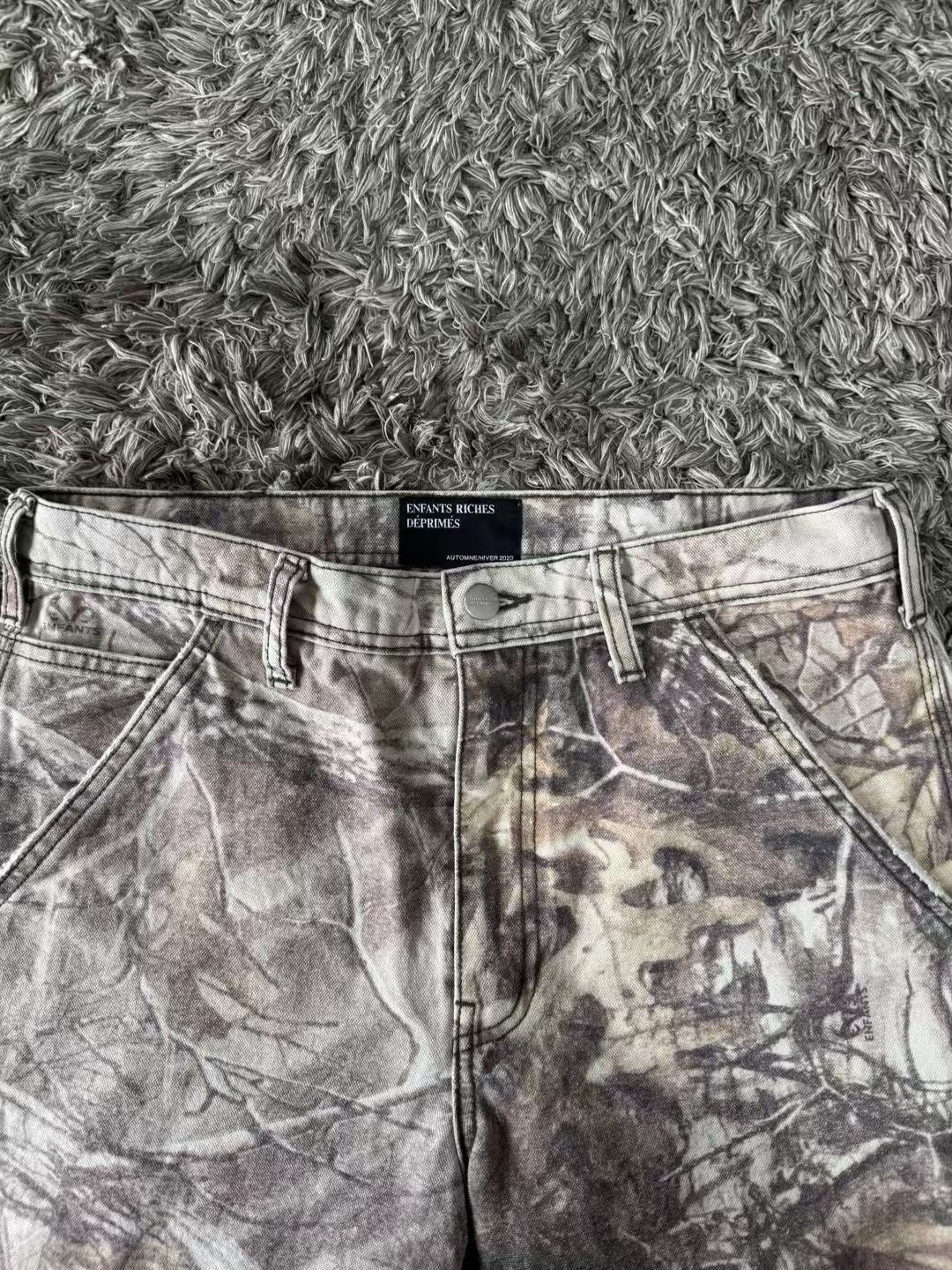 Enfants Riches Deprimes Enfants Riches Deprimes Tree Branch Camo Overalls pants 25 Size US 30 / EU 46 - 3 Thumbnail