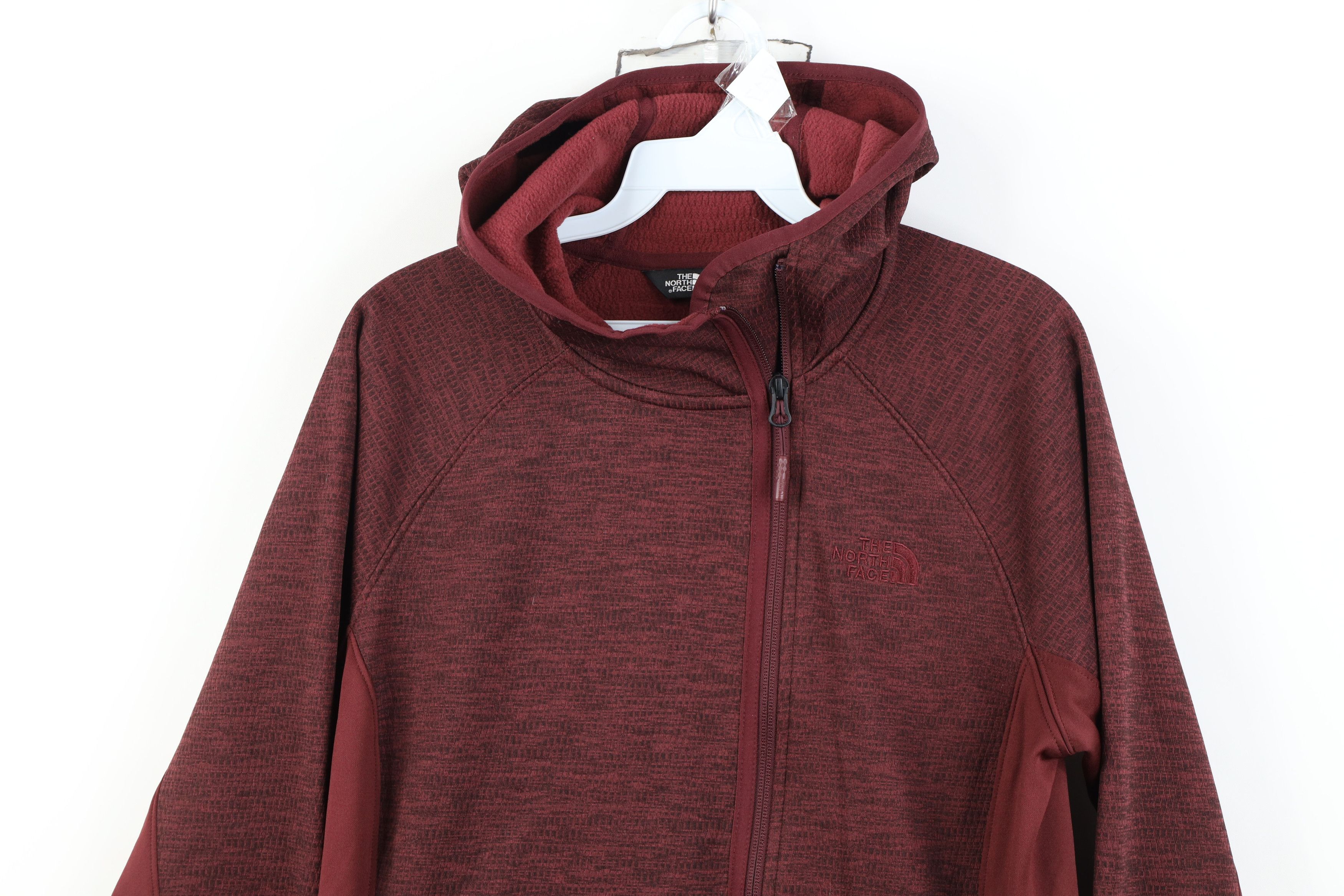 The North Face The North Face Thermal Fleece Lined Full Zip Hooded Jacket Size L / US 10 / IT 46 - 2 Thumbnail