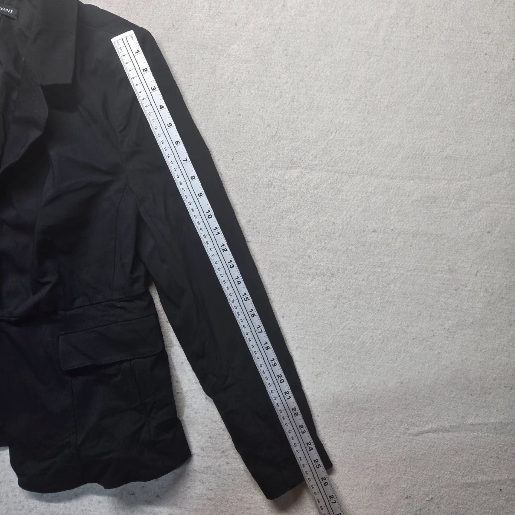 Vintage Lane Bryant Blazer Jacket Women Adult Size 14 Black Button Short Sleeve Business Casual Size XL / US 12-14 / IT 48-50 - 5 Thumbnail