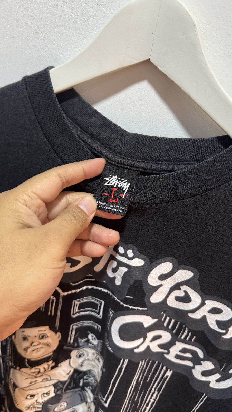 Stussy Vintage Stussy x Pound Stu York Crew Size US L / EU 52-54 / 3 - 3 Thumbnail