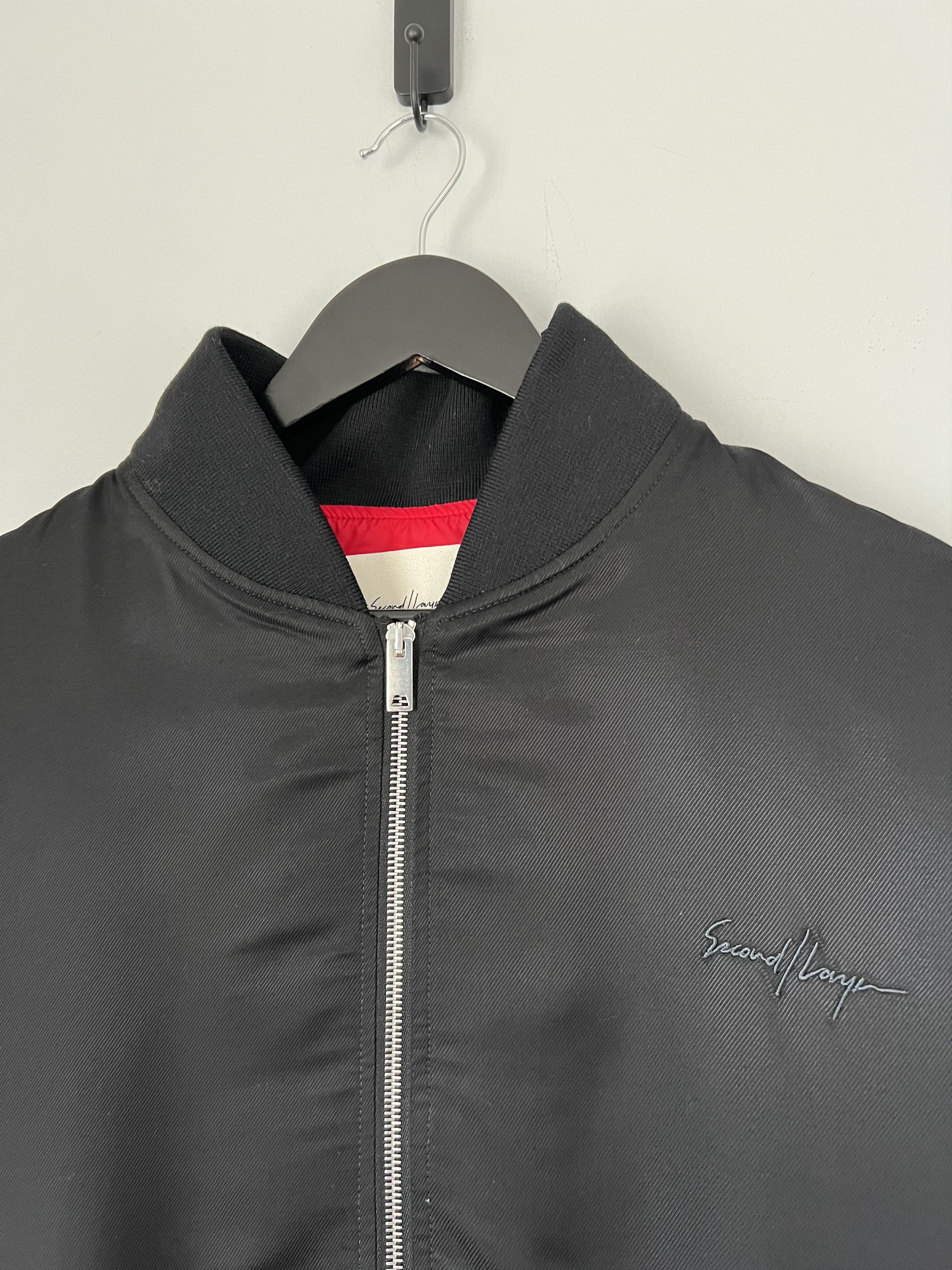 Second/Layer Second/Layer Dreamcatcher Silky Bomber Jacket in Black Size US M / EU 48-50 / 2 - 4 Thumbnail