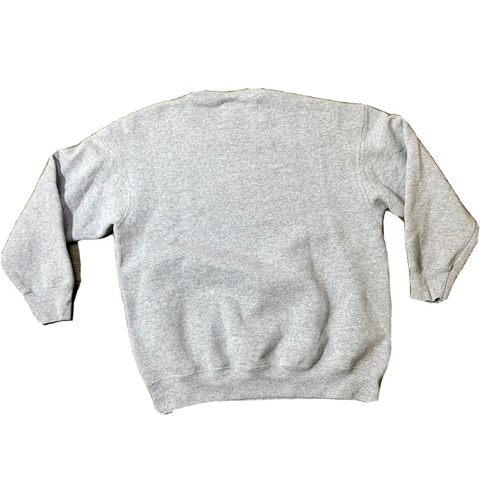 Disney Disney Mickey Mouse Crewneck Sweatshirt 2XL Gray Embroidered Pullover Mens Size US XXL / EU 58 / 5 - 4 Thumbnail