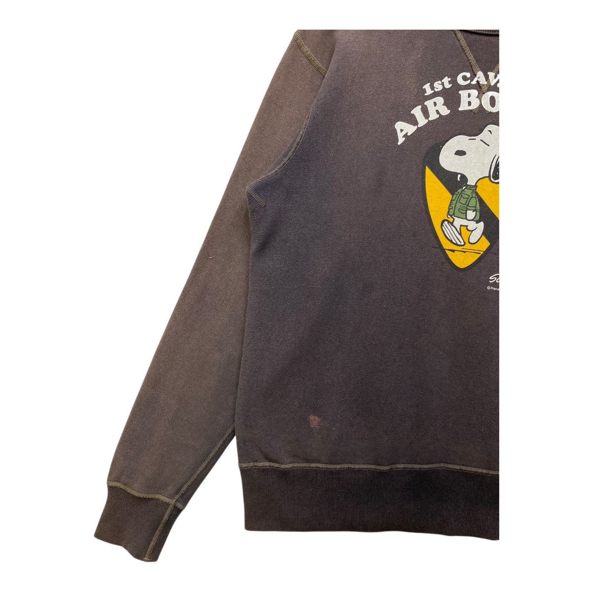 Buzz Rickson's Rare Snoopy X Buzz Rickson Military Air Borne Sweatshirts Size US L / EU 52-54 / 3 - 4 Thumbnail