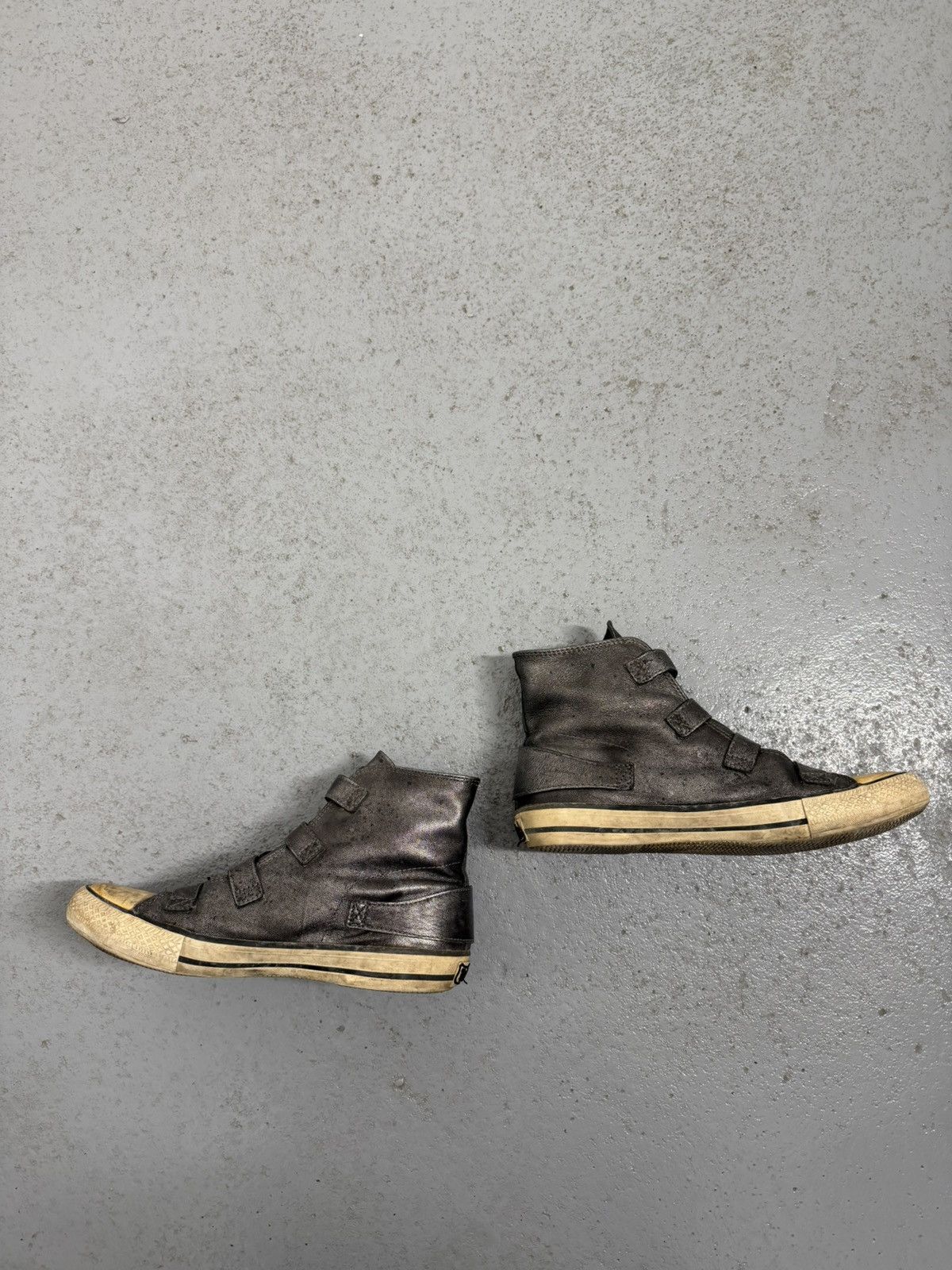 ASH Avant-garde Ash Leather Belted Sneakers Size US 7 / EU 40 - 5 Thumbnail